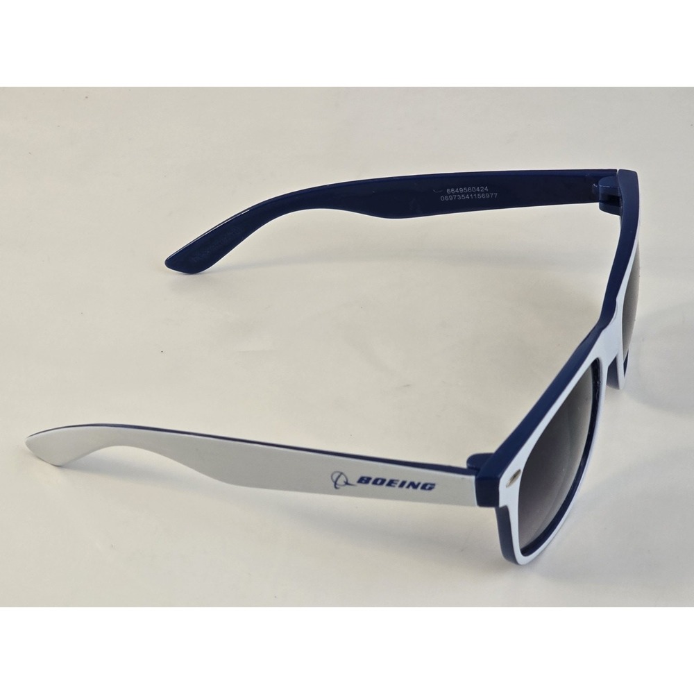 NWOT BOEING Promotion Sunglasses, Blue, White, Unisex, UV 400